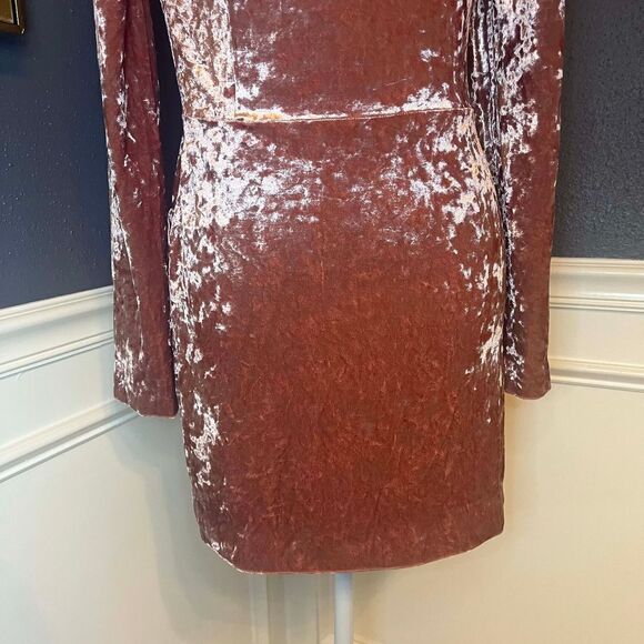 Ali & Jay Hello Romeo Velvet Coat Minidress - Picture 10 of 11